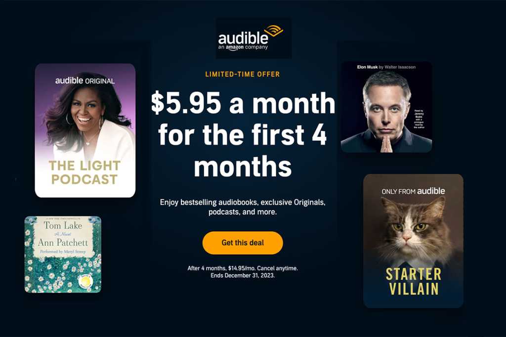 Audible deal US books