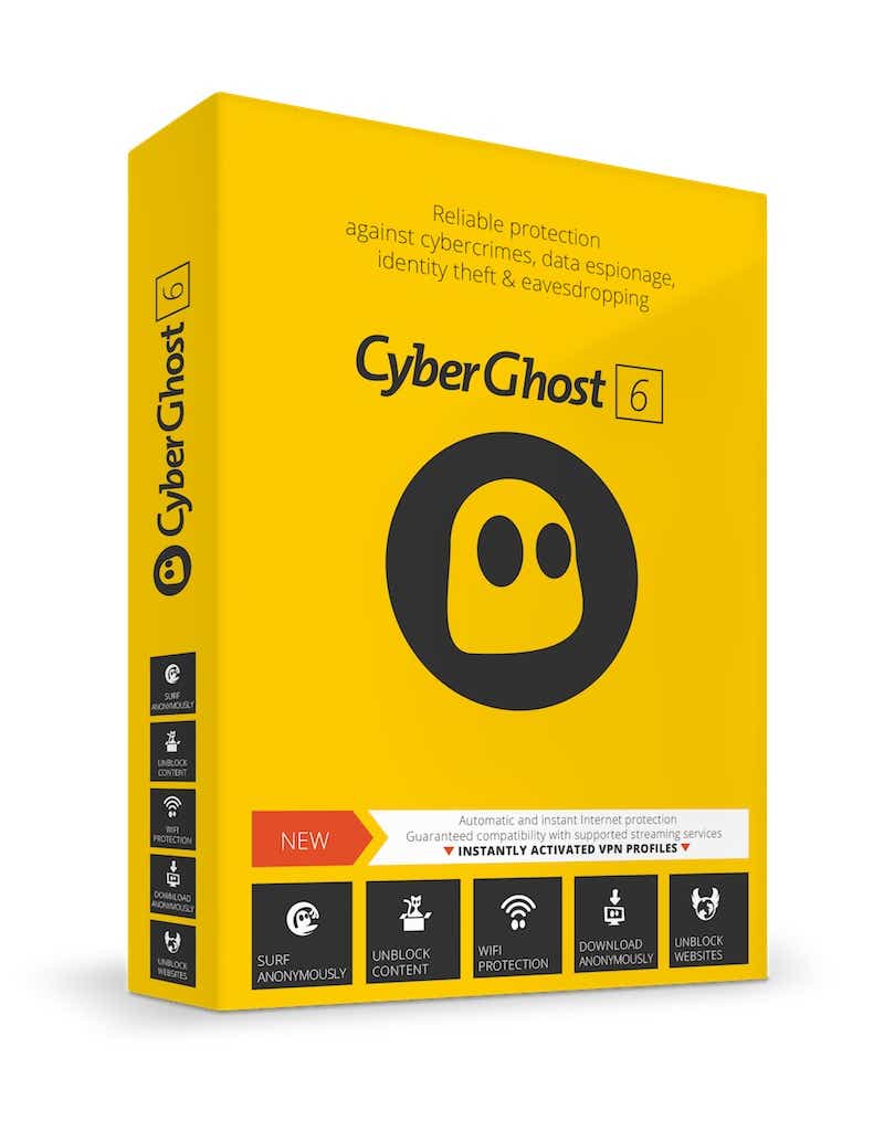 CyberGhost VPN - Best VPN for server locations