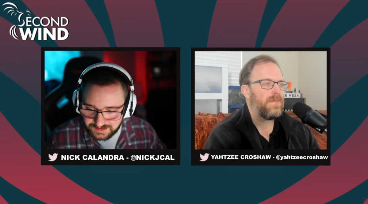 Second Wind live stream announcement, Calandra and Croshaw