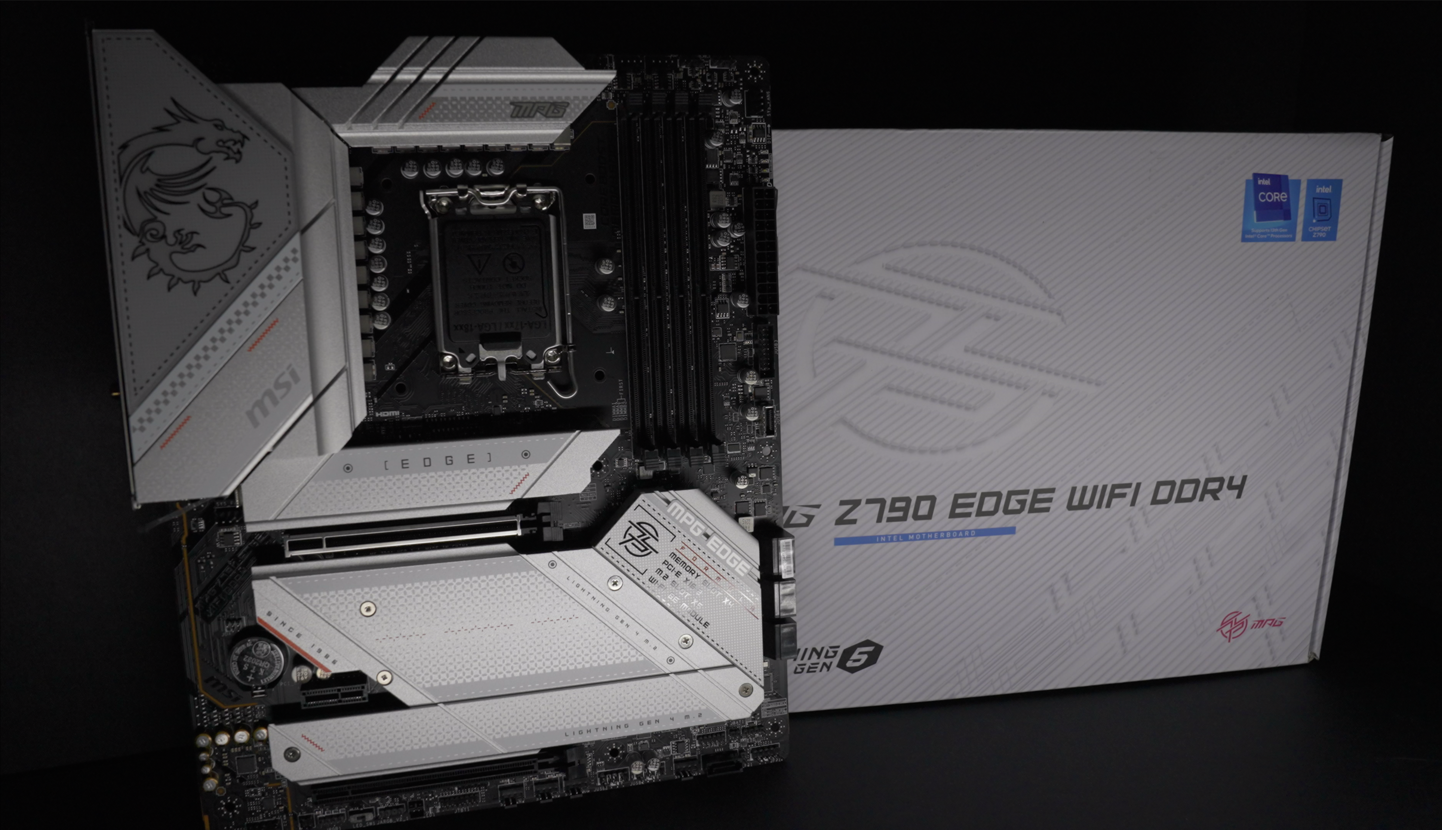 MSI Z790 Edge WiFi DDR4 - Best midrange Intel gaming motherboard